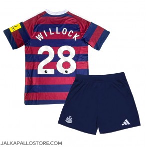 Newcastle United Joe Willock #28 Vieraspaita Lapsille 2024-25 Lyhythihainen (+ shortsit)